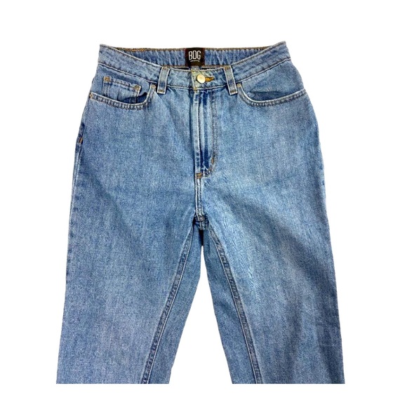 BDG Denim - BDG Jeans Womens 26 Blue Mom High Rise Slim Tapered Leg Urban Outfitters